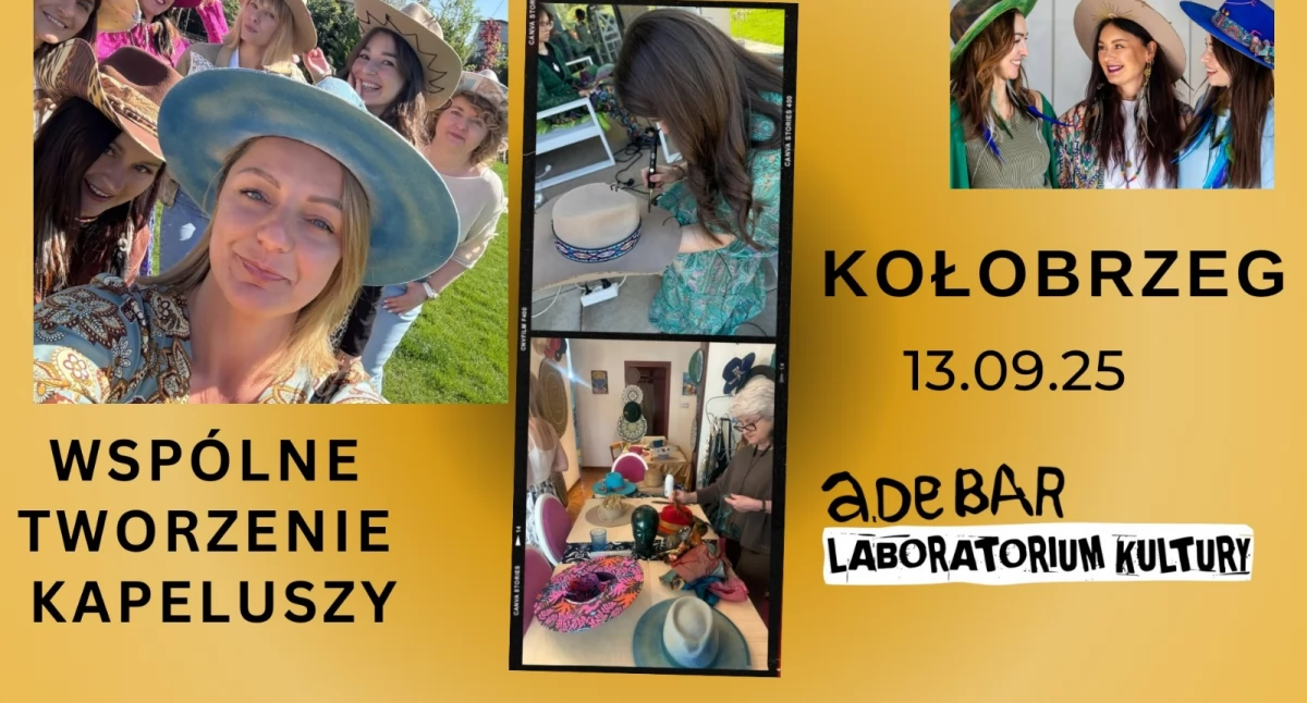Wiadomości, Warsztaty zrób sobie kapelusz charakterem - zdjęcie, fotografia