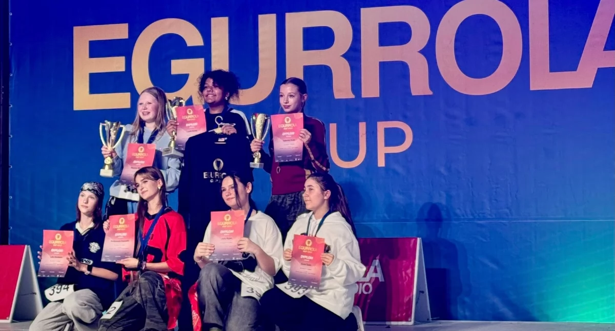 Taniec, Kołobrzeżanki medalami turnieju Egurrola - zdjęcie, fotografia