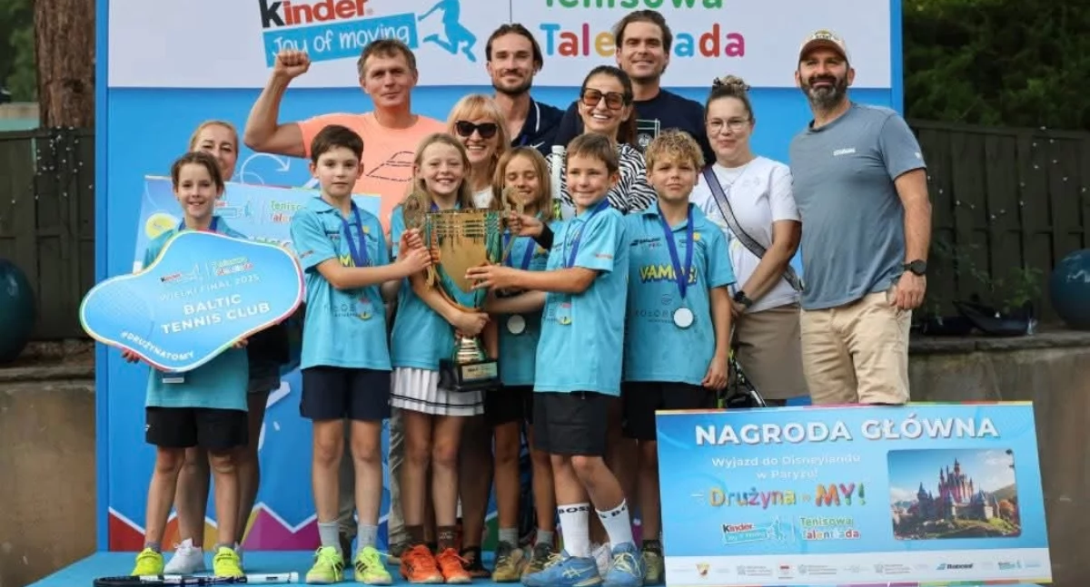 Wiadomości, Młodzi kołobrzescy tenisiści złotem! - zdjęcie, fotografia