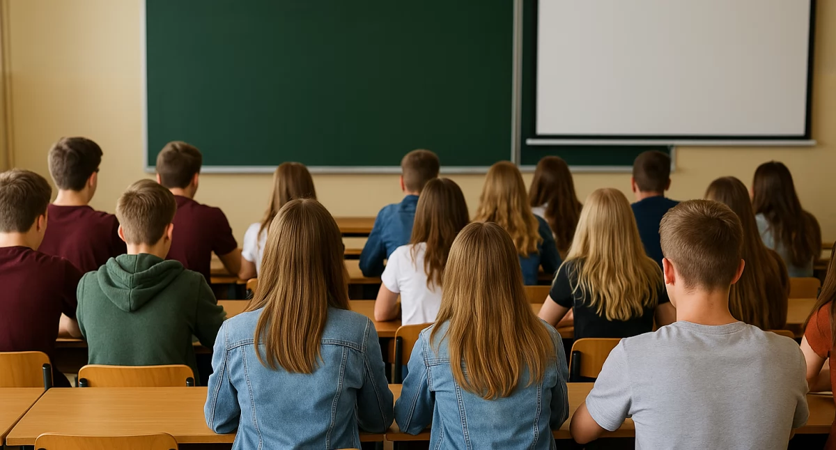 Wiadomości, procent uczniów szkół średnich powiatu zrezygnowało jednego przedmiotu - zdjęcie, fotografia
