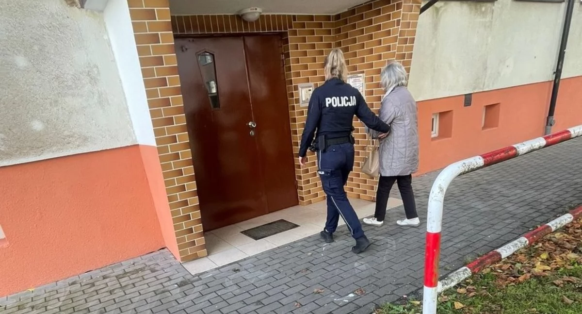 Wiadomości, Zdezorientowana seniorka błąkała Kołobrzegu Pomogły dzielnicowe - zdjęcie, fotografia