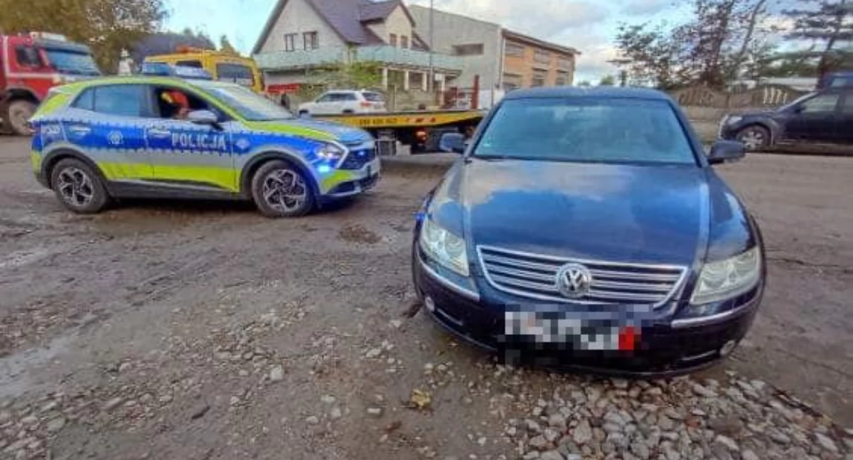 Kronika policyjna, Czterech kierowców promilami Akcja policji drogach powiatu - zdjęcie, fotografia