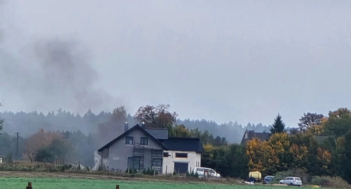 Straż Pożarna, Kłęby postawiły strażaków - zdjęcie, fotografia