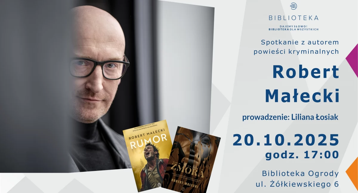 Biblioteka, Mistrz polskiego kryminału Kołobrzegu - zdjęcie, fotografia