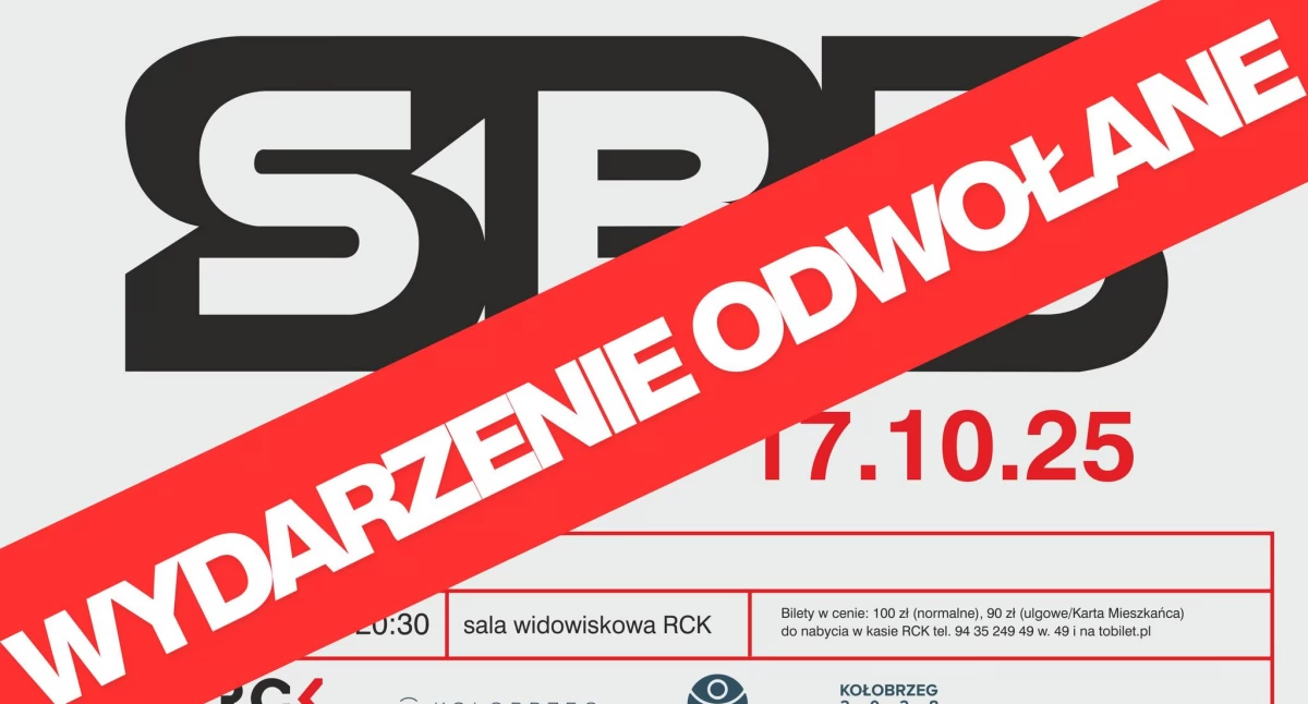 Komunikaty, Koncert odwołany Komunikat Regionalnego Centrum Kultury - zdjęcie, fotografia