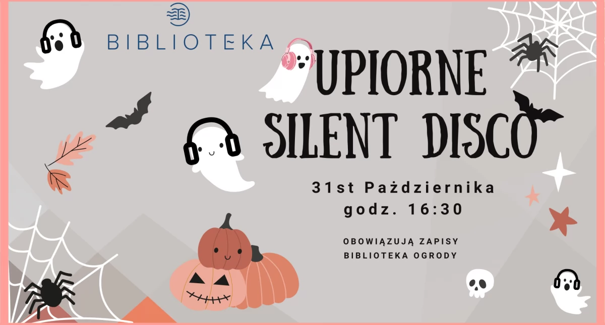 Wiadomości, Silent Disco halloweenowym klimacie - zdjęcie, fotografia