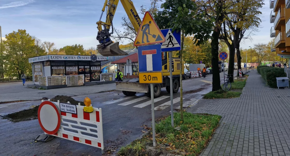 Wiadomości, Przebudowa Okopowej wchodzi kolejny Utrudnienia kolejnym odcinku jezdni - zdjęcie, fotografia