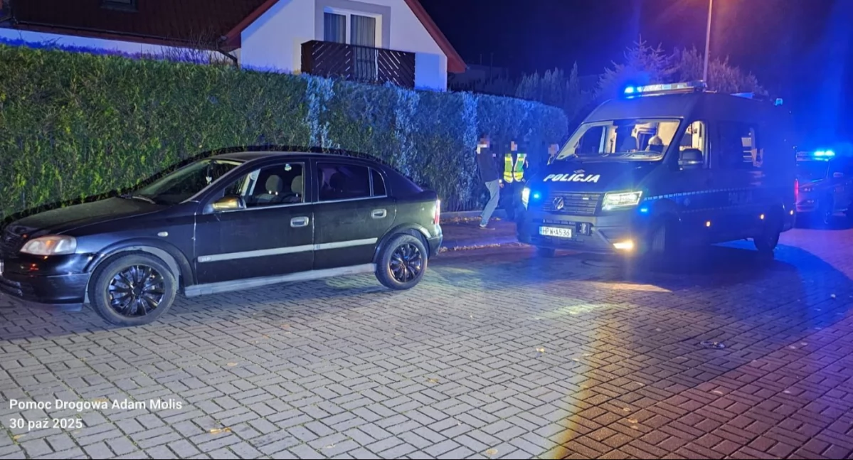 Kronika policyjna, Pijany kierowca zatrzymany przez policję Ukrainiec miał promila - zdjęcie, fotografia