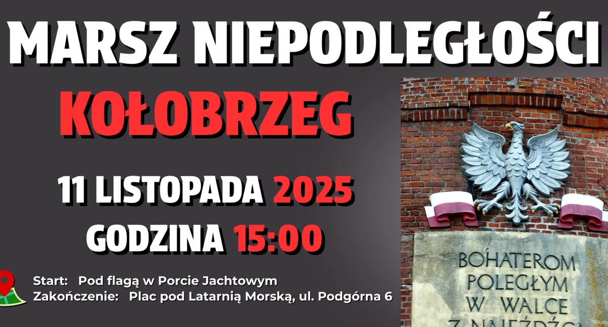 Wiadomości, Marsz Niepodległości przejdzie ulicami miasta - zdjęcie, fotografia