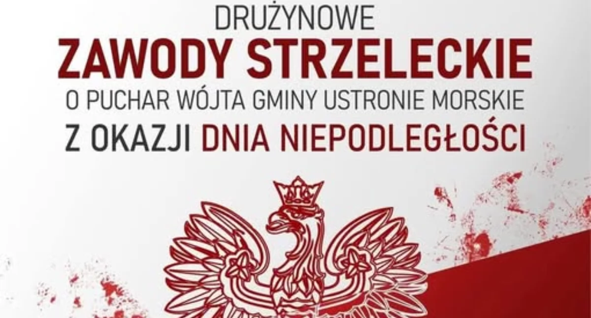 Strzelectwo, Drużynowe zawody strzeleckie okazji Święta Niepodległości - zdjęcie, fotografia