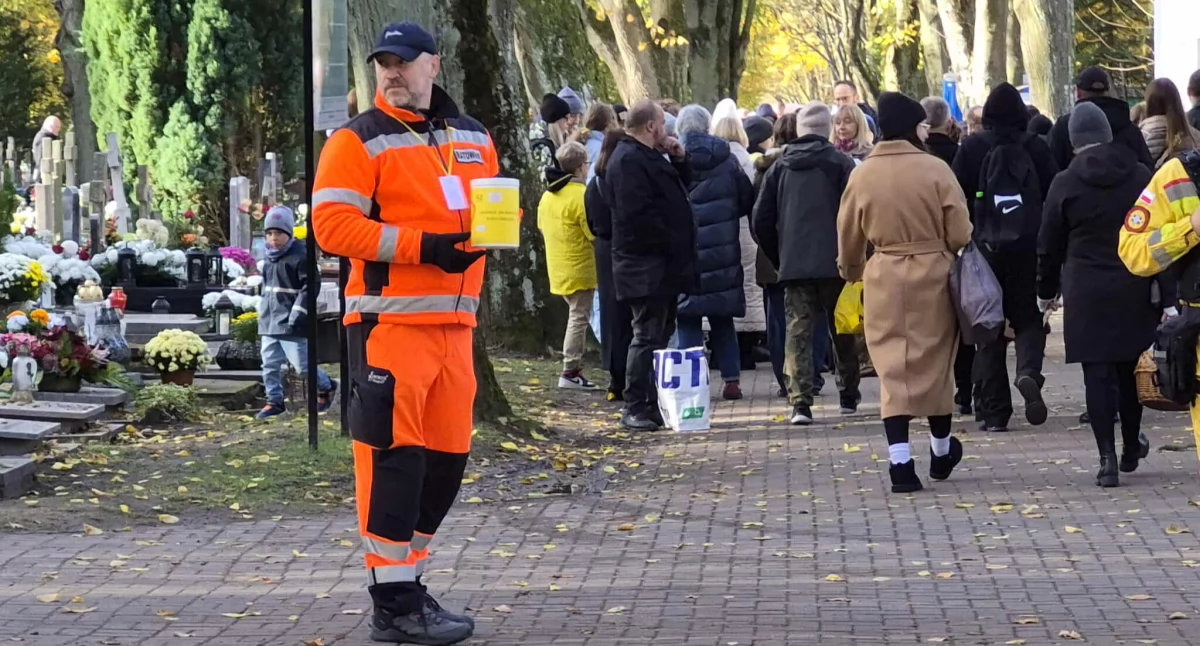 Wiadomości, Rekordowa zbiórka rzecz hospicjum pieniędzy - zdjęcie, fotografia