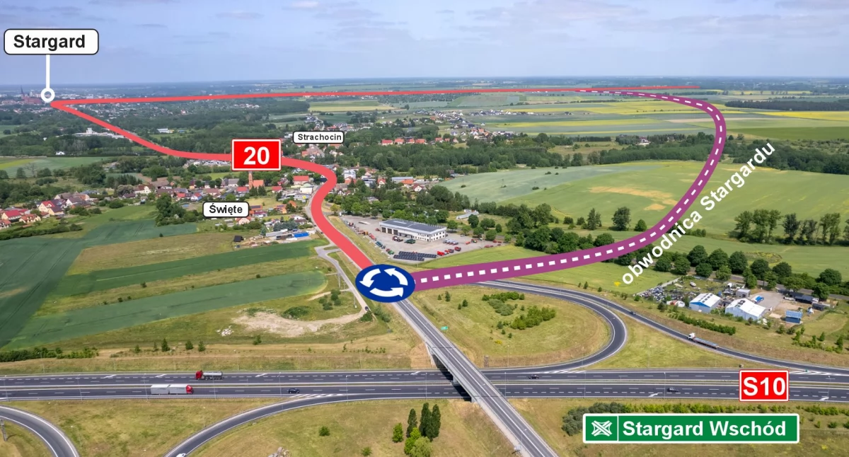 Wiadomości, zielone światło budowę kolejnej obwodnicy regionie Wydano pozwolenie budowę - zdjęcie, fotografia