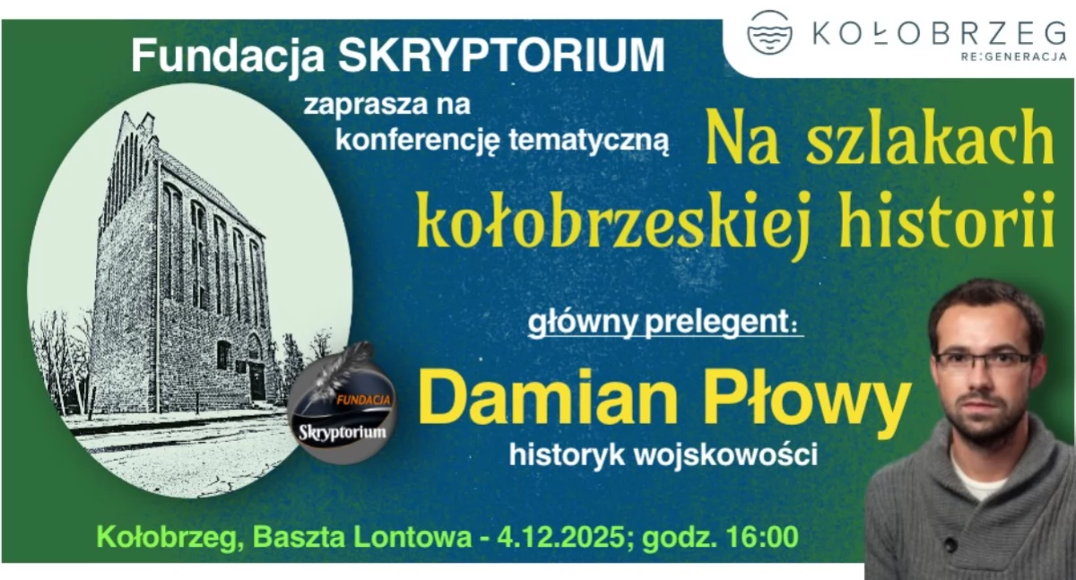 Wiadomości, Spotkanie historią Baszcie Lontowej Gościem specjalnym Damian Płowy - zdjęcie, fotografia