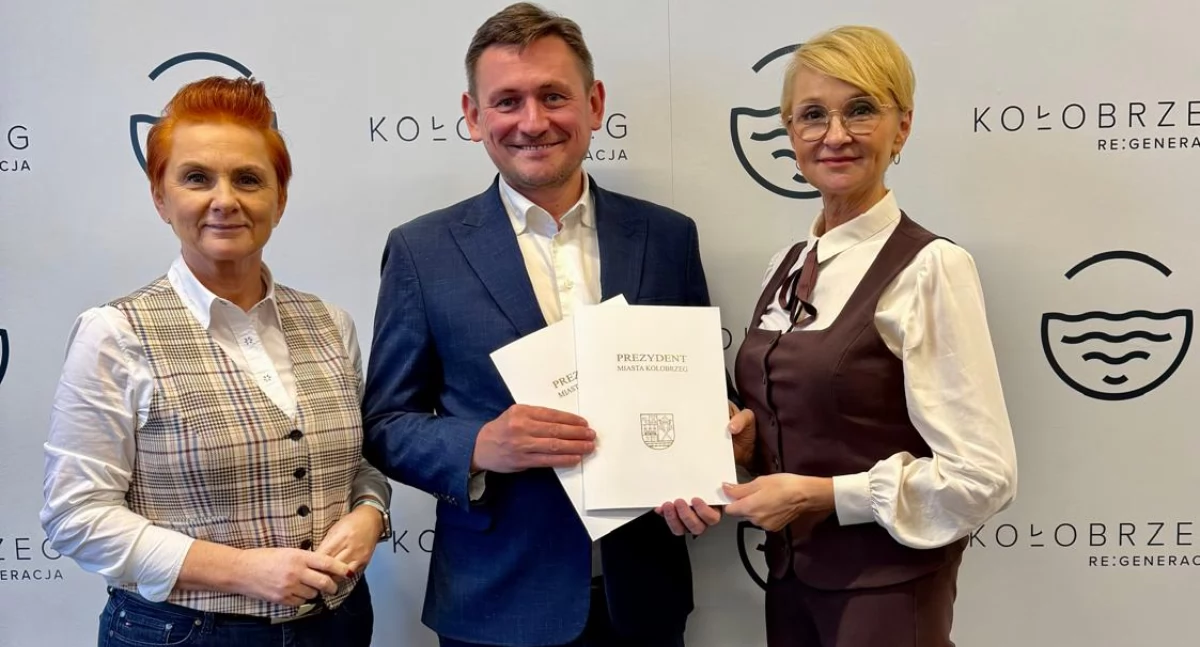 Wiadomości, Mniej uciążliwego fetoru Korzyścienku Porozumienie Kołobrzeg Koszalin podpisane - zdjęcie, fotografia