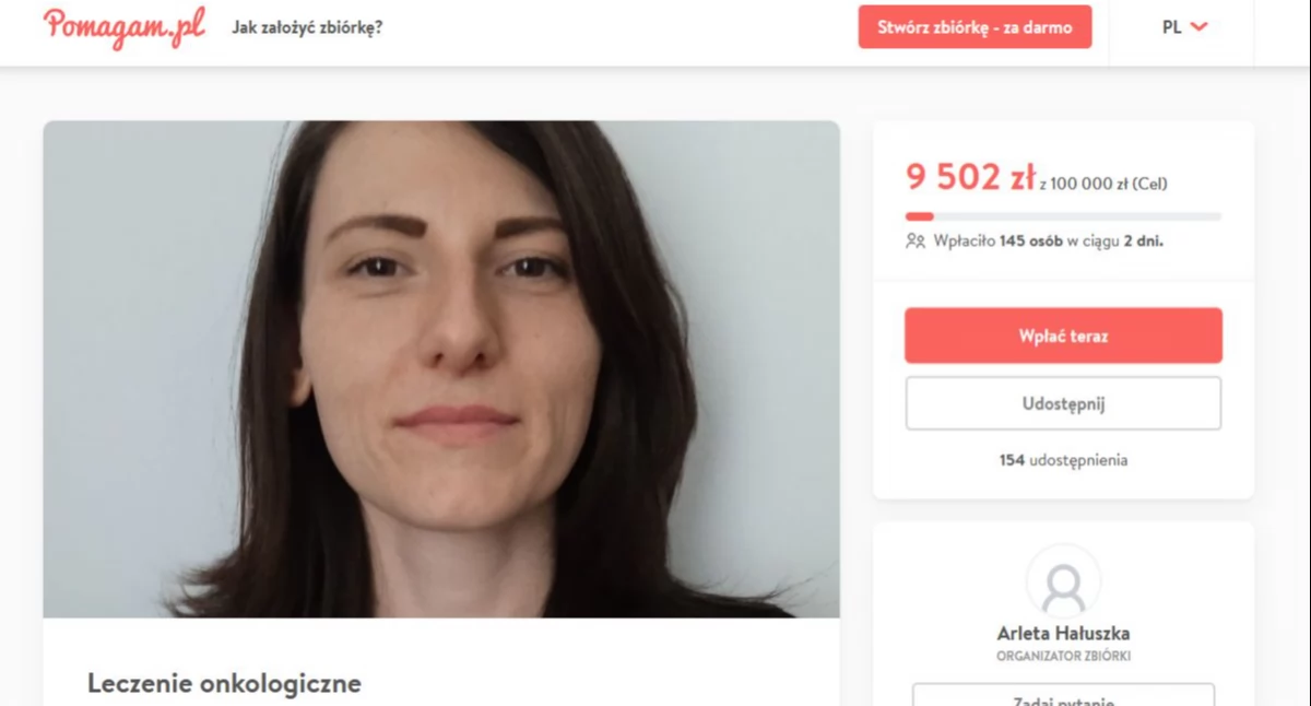 Wiadomości, Mieszkanka Gościna walczy nowotworem Ruszyła zbiórka leczenie Niemczech - zdjęcie, fotografia