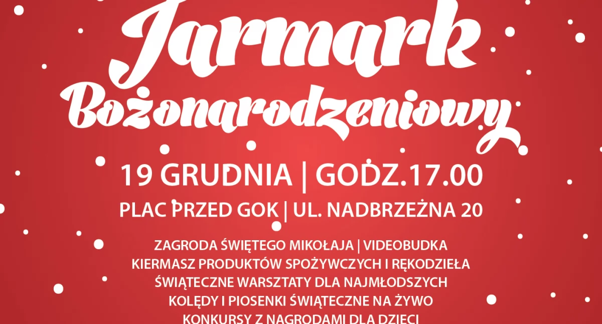 Wiadomości, Kiermasz warsztaty zagroda Mikołaja Jarmark Bożonarodzeniowy Ustroniu Morskim - zdjęcie, fotografia