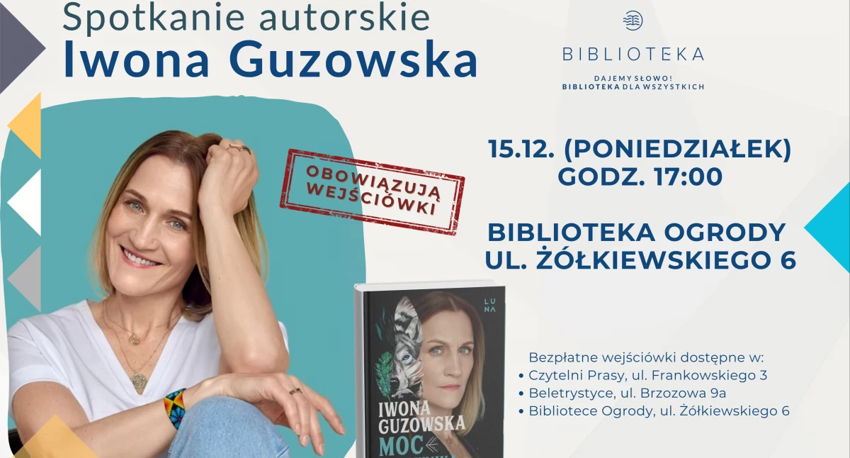 Biblioteka, Była mistrzynią świata dziś inspiruje innych Iwona Guzowska gościem Biblioteki - zdjęcie, fotografia