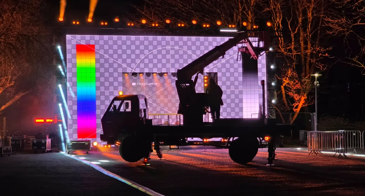Wiadomości, Sylwester Kołobrzegu Scena gotowa testy zakończone - zdjęcie, fotografia