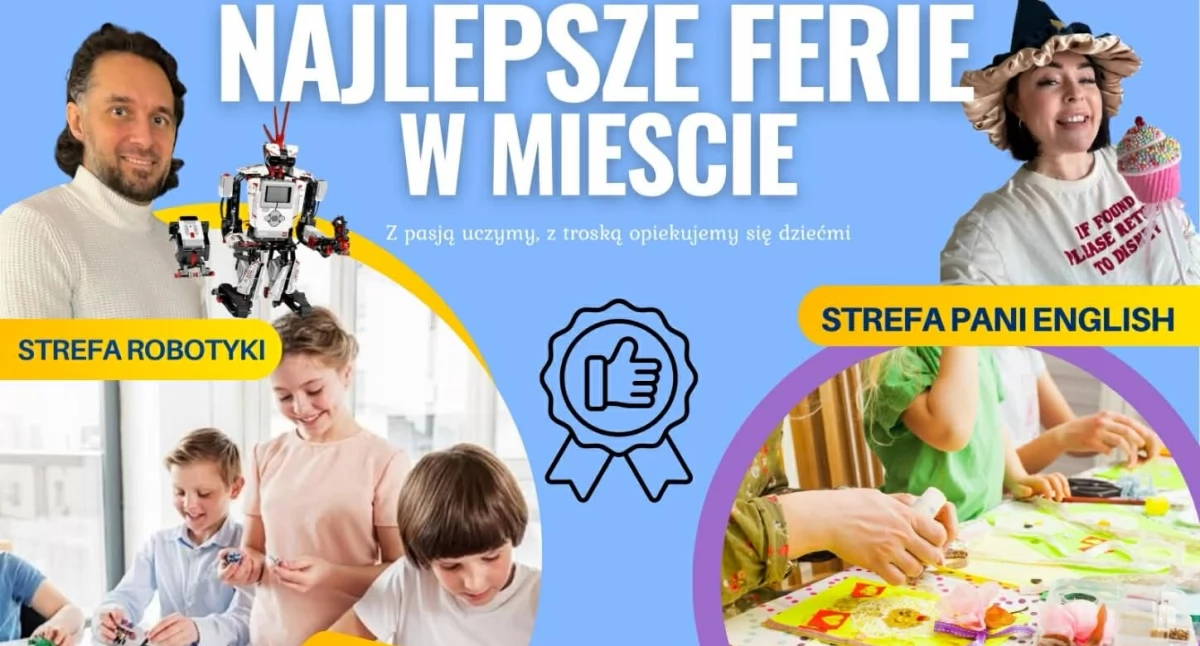 Wiadomości, Ferie zimowe mieście Robotyka angielski kreatywne zajęcia dzieci - zdjęcie, fotografia