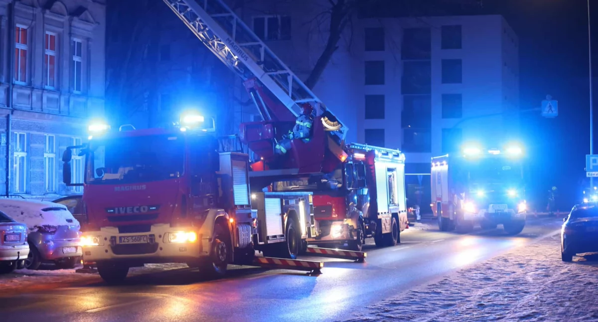 Wiadomości, Kołobrzeska straż pożarna wyjeżdżała ponad Więcej interwencji tylko Szczecinie - zdjęcie, fotografia