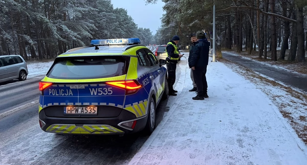 Kronika policyjna, Sprawdzono kierowców pustostany miejsca zgromadzeń Policyjna akcja gminach Kołobrzeg Dygowo - zdjęcie, fotografia