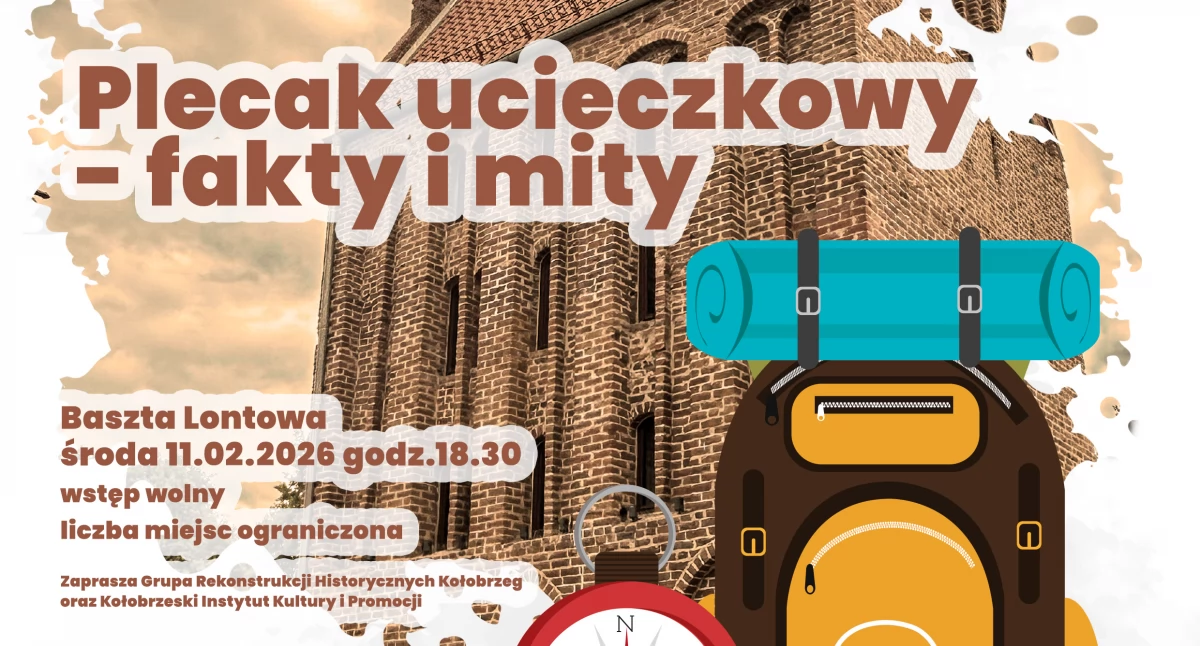 Wiadomości, Kolejne spotkanie Baszcie Lontowej razem plecaku ucieczkowym - zdjęcie, fotografia