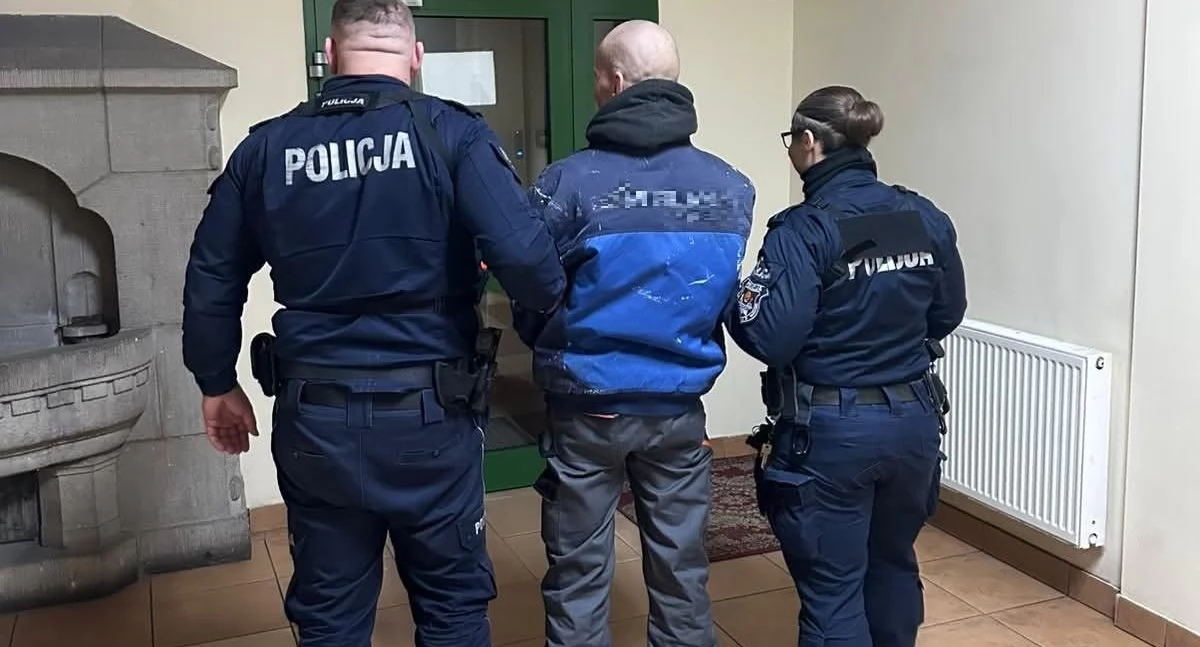 Kronika policyjna, Kontrole mandaty Policja zatrzymała poszukiwanwgo - zdjęcie, fotografia