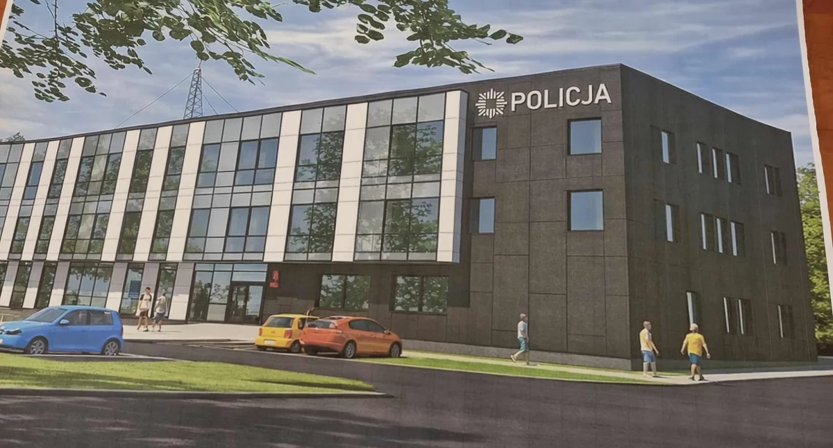 Inwestycje, Historyczne porozumienie miasta policją Komenda działka - zdjęcie, fotografia