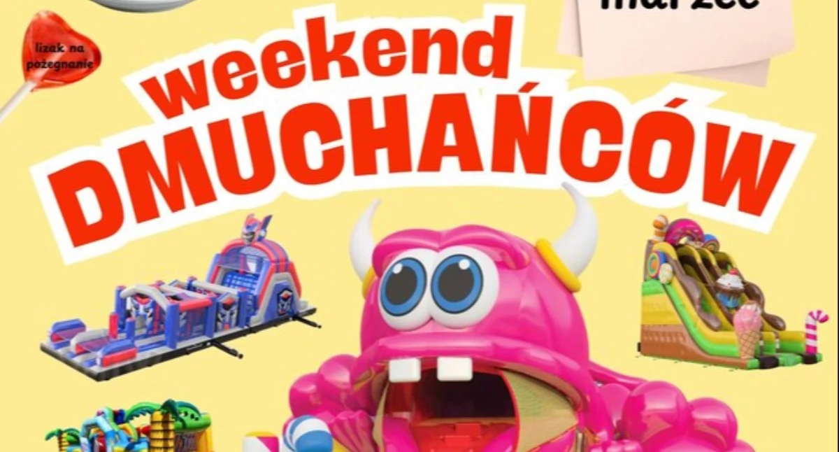 Wiadomości, MOSiR zaprasza Weekend dmuchańców zamieni wielki zabaw - zdjęcie, fotografia