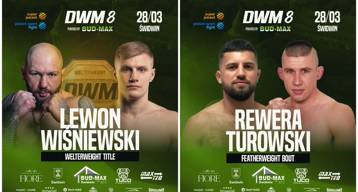 Sporty Walki, Turowski Lewon wchodzą klatki Fight Night - zdjęcie, fotografia