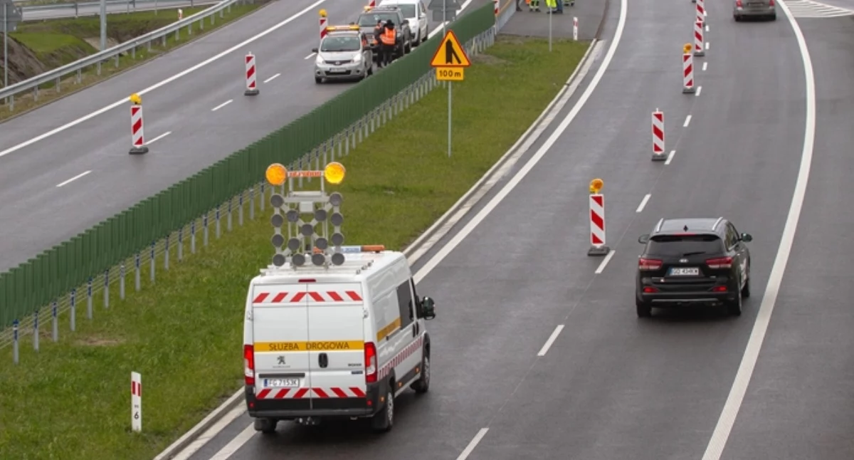 Wiadomości, Utrudnienia kierunku Szczecina Remont objazdy drodze ekspresowej - zdjęcie, fotografia
