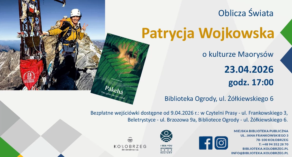 Wiadomości, Podróż drugi koniec świata Spotkanie Patrycją Wojkowską - zdjęcie, fotografia