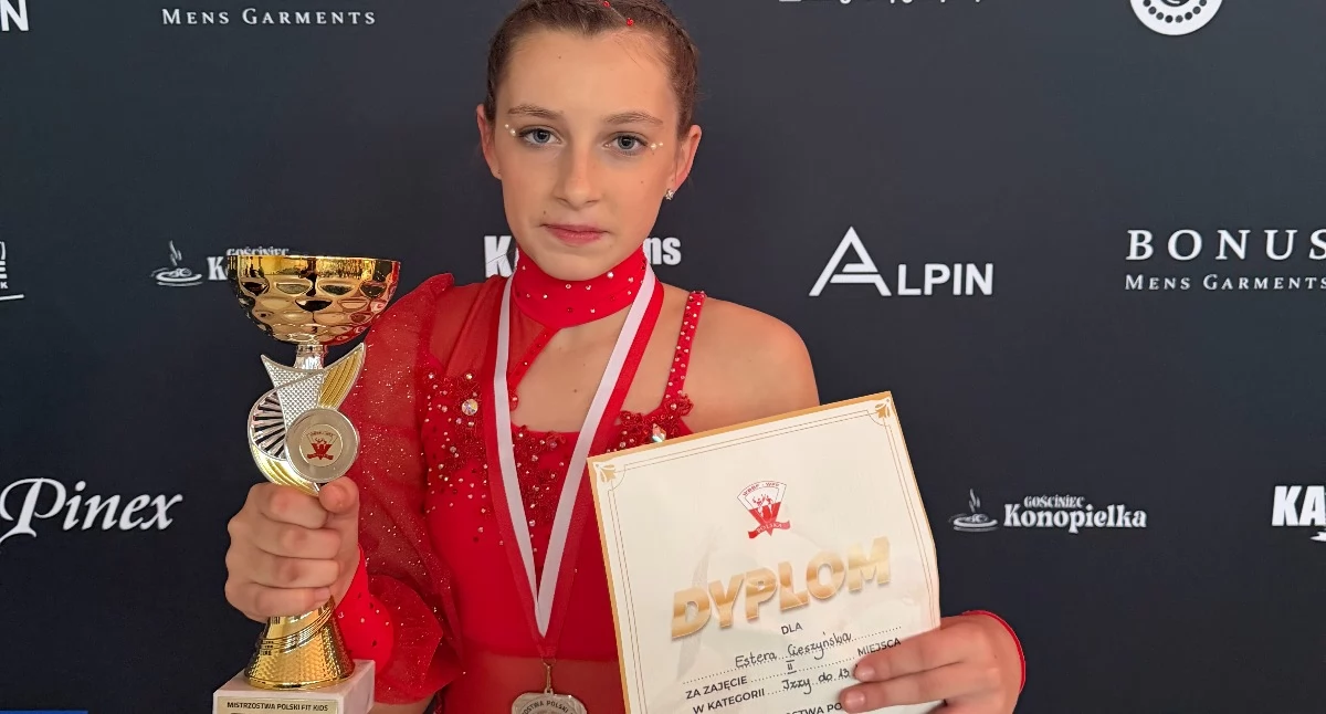 Inne Sporty, Kolejna wicemistrzyni Polski Kołobrzegu Świetny występ młodej zawodniczki - zdjęcie, fotografia