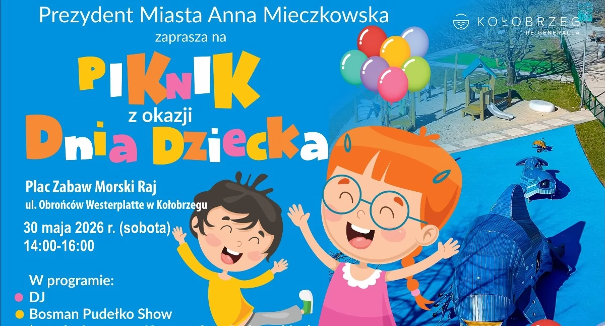 Wiadomości, Otwarcie nowego placu zabaw Piknik okazji Dziecka - zdjęcie, fotografia