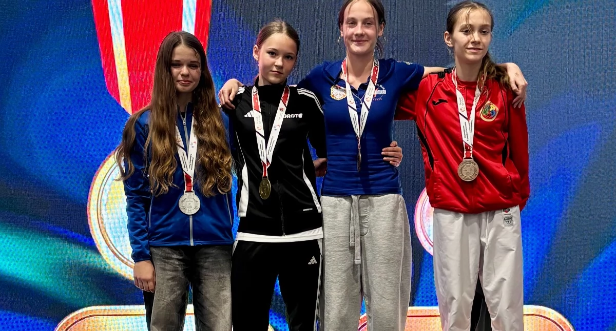 Sporty Walki, Klaudia Grząkowska mistrzynią Polski karate olimpijskim - zdjęcie, fotografia