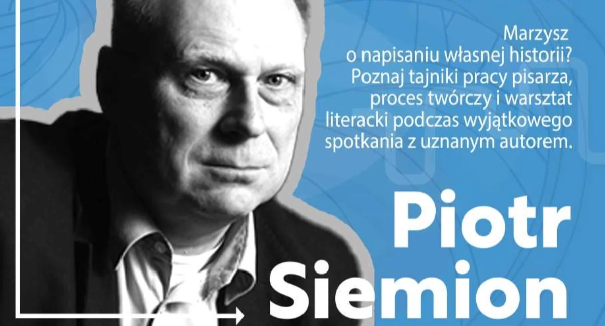 Wiadomości, Piotr Siemion poprowadzi warsztaty Kołobrzegu gratka przyszłych pisarzy - zdjęcie, fotografia