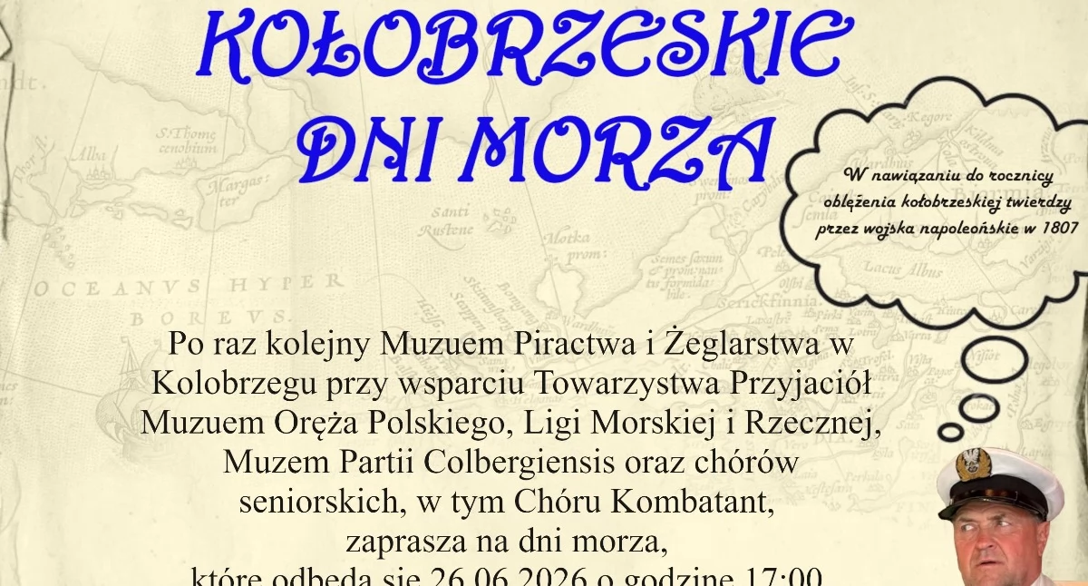 Wiadomości, Przed Kołobrzeskie Morza Będzie piracko historycznie muzycznie - zdjęcie, fotografia