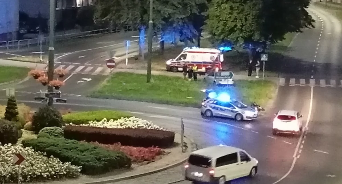Wypadki drogowe, Uwaga kierowcy! Utrudnienia Rondzie Solidarności - zdjęcie, fotografia
