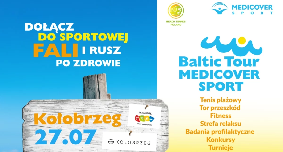 Wiadomości, Seniorzy boisko dzieci przeszkód Bezpłatne atrakcje Plaży Milenium ramach Baltic - zdjęcie, fotografia