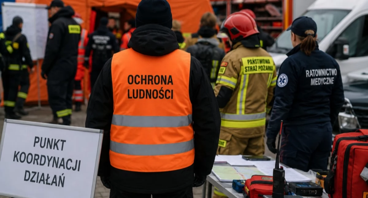 Aktualności, Magazyny ciągnik szkolenia Ustronie Morskie dotacją obronę cywilną - zdjęcie, fotografia