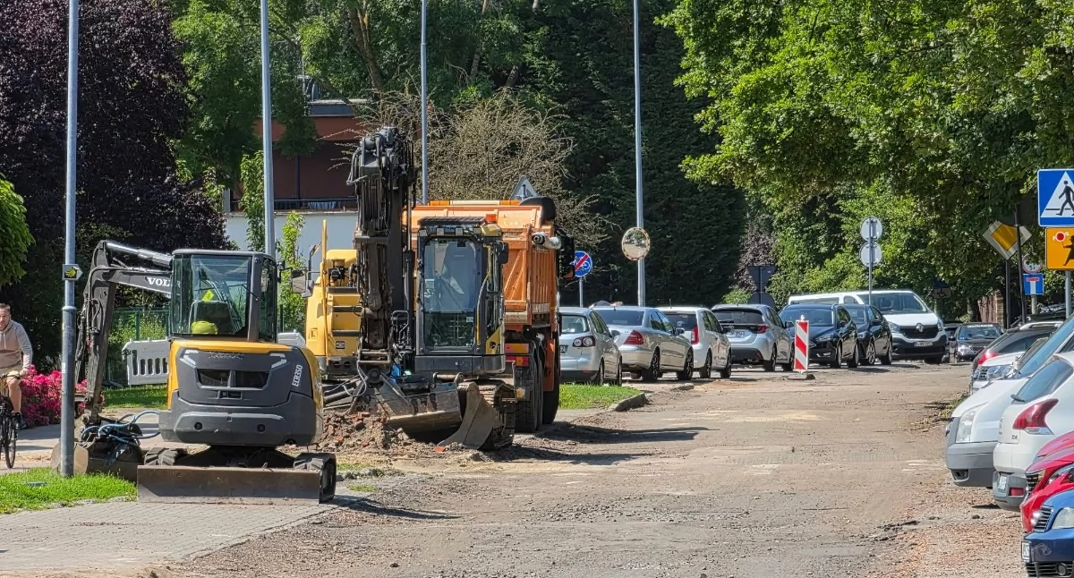 Wiadomości, Zmiany organizacji ruchu Przebudowa Bogusława Jerzego wchodzi kolejny - zdjęcie, fotografia
