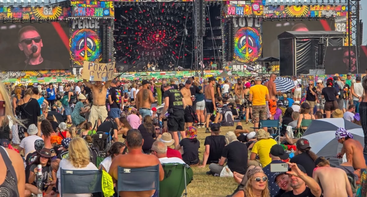 Wiadomości, PolandRock Festival dzikiej scenie zagrała kołobrzeska kapela Ełmi - zdjęcie, fotografia