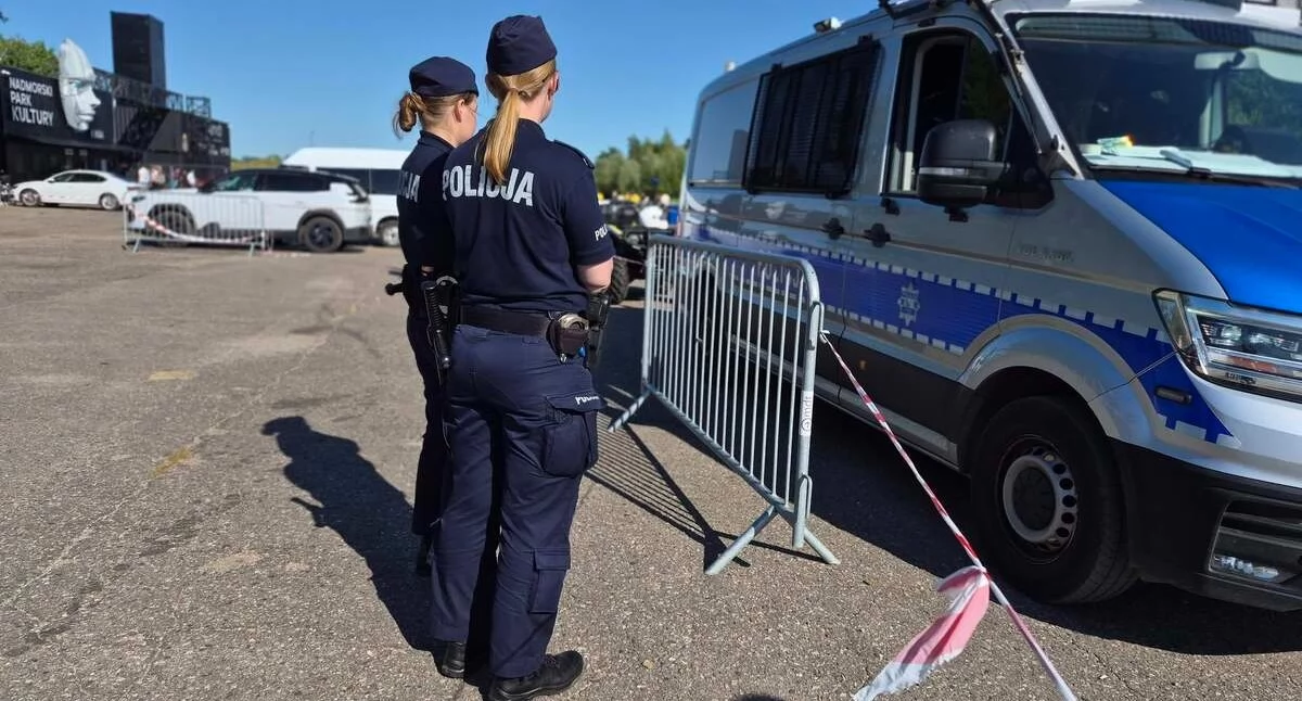 Kronika policyjna, Baltic Drive Festival okiem policji statystyki weekendzie Podczelu - zdjęcie, fotografia