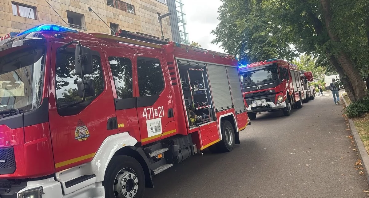 Wiadomości, Ewakuacja Royal Tulip Alarm uruchomił piekarnika - zdjęcie, fotografia