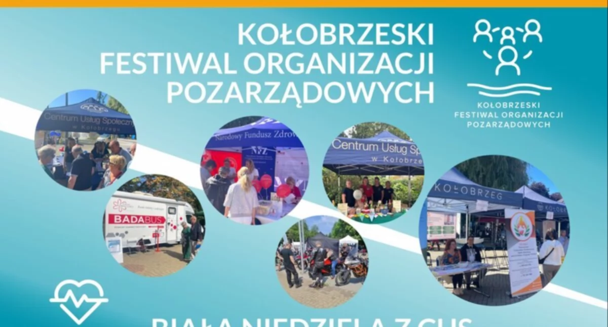 Wiadomości, Biała Niedziela Festiwal Organizacji Pozarządowych stadionie stanie miasteczko zdrowia - zdjęcie, fotografia