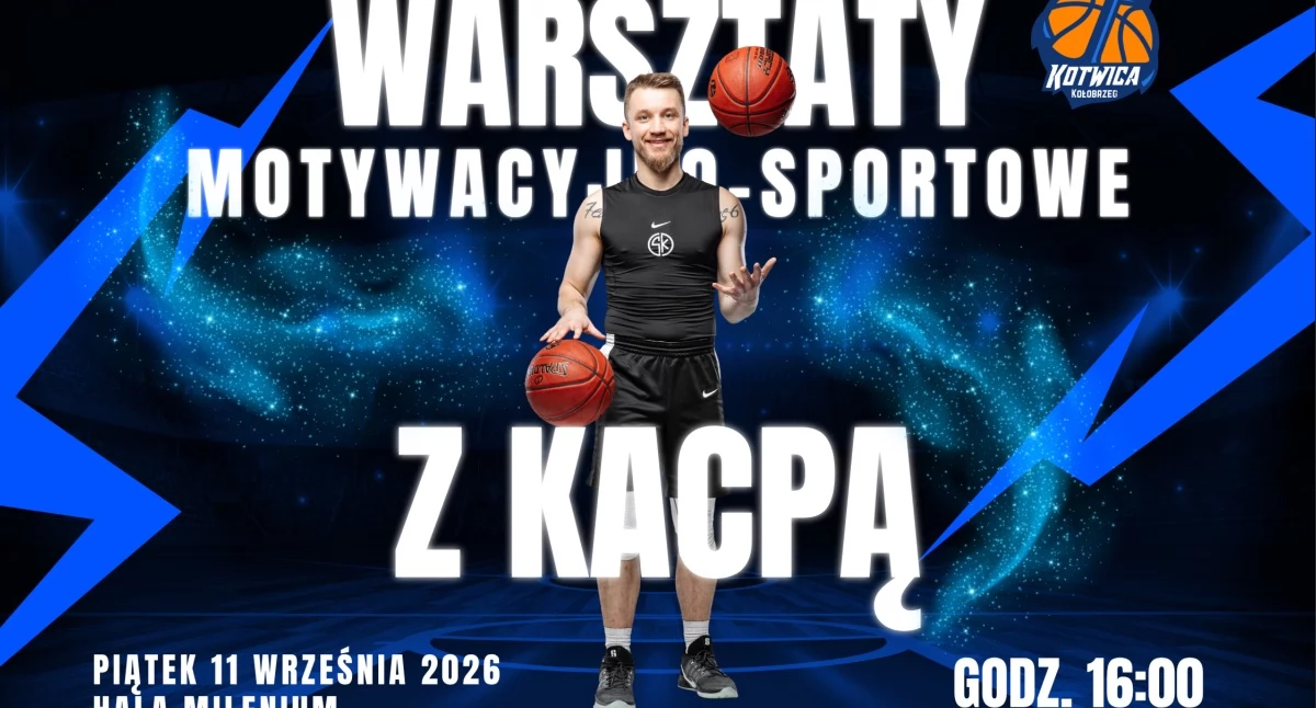 Koszykówka, Kacper „Kacpa” Lachowicz Kołobrzegu Bezpłatne warsztaty dzieci młodzieży - zdjęcie, fotografia