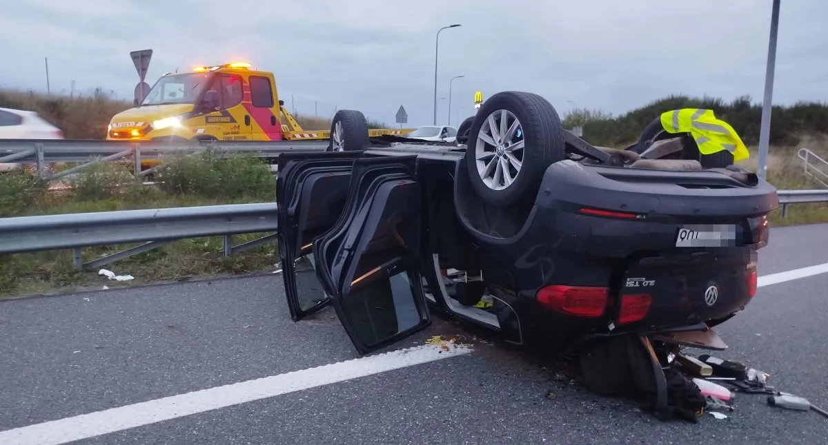 Wiadomości, Dachowanie węźle Kołobrzeg Wschód - zdjęcie, fotografia