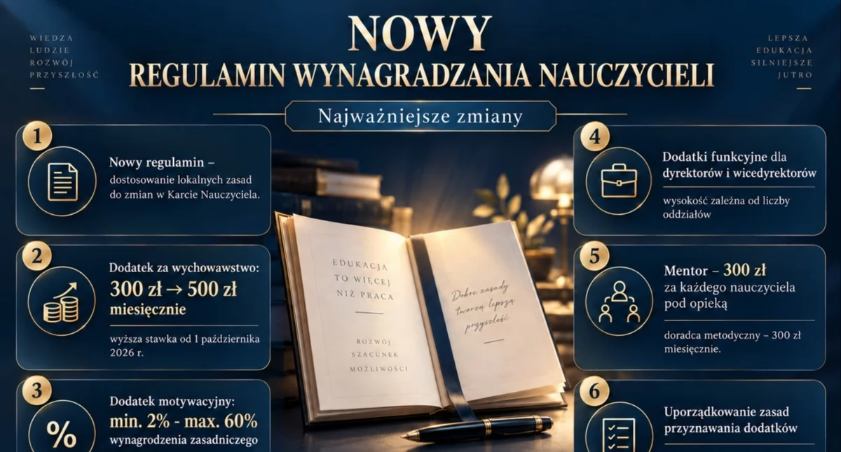 Wiadomości, Kołobrzescy nauczyciele mają zarabiać więcej Projekt czeka głosowanie - zdjęcie, fotografia