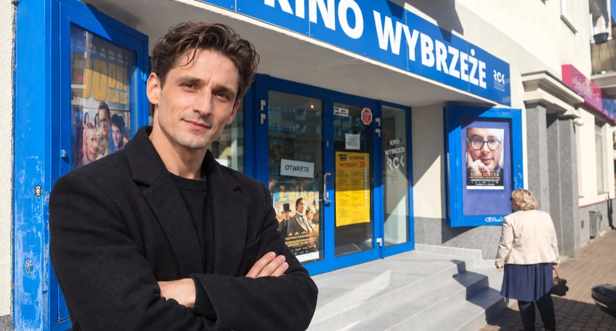 Kino, Znany aktor zaprasza kołobrzeskiego „Odzyskany piątku - zdjęcie, fotografia
