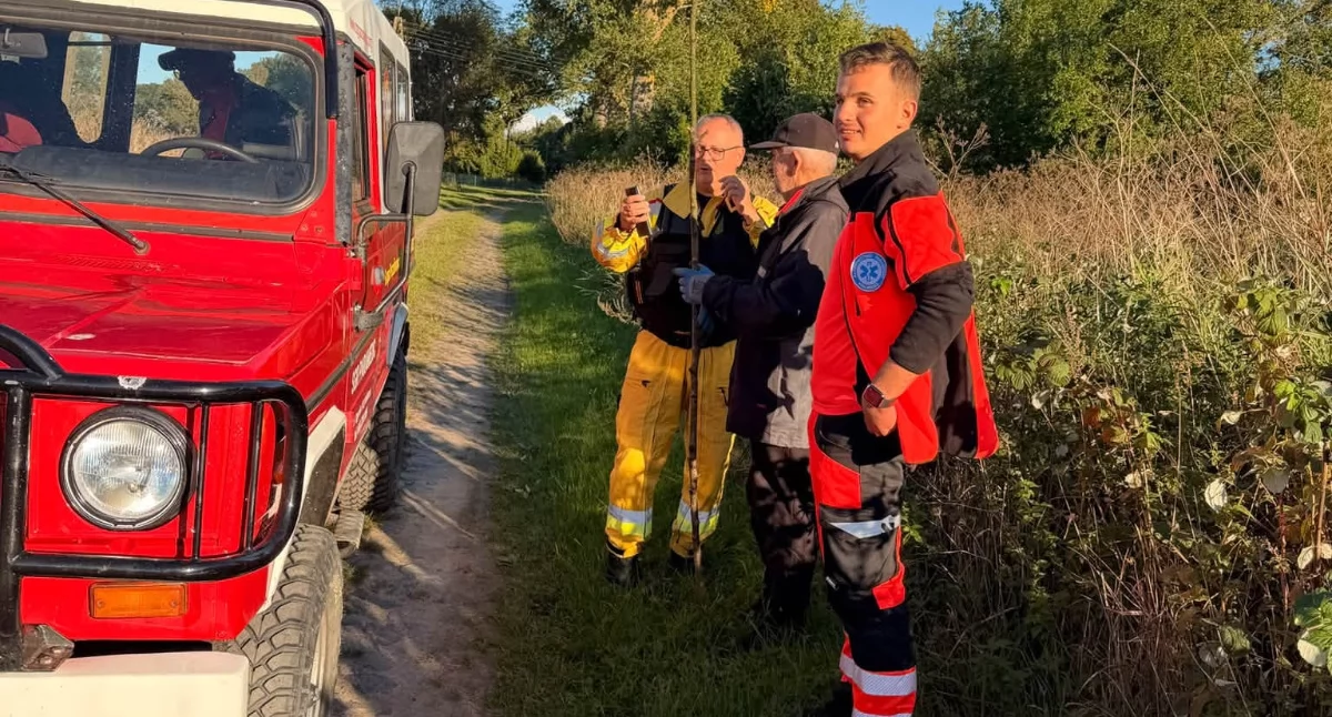 Osoby poszukiwane, Zaginiony mieszkaniec Sarbii odnaleziony Służby zareagowały błyskawicznie - zdjęcie, fotografia